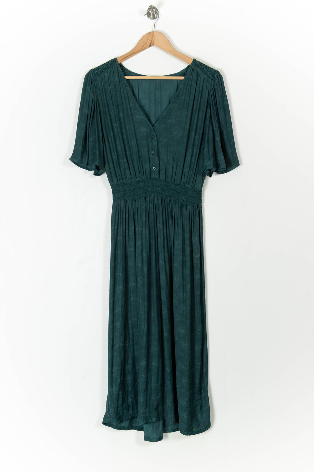 Robe Longue Verte - Taille M/38 de la marque Sessùn | PARAD44734 - Vendu par Paradigme - Image 4