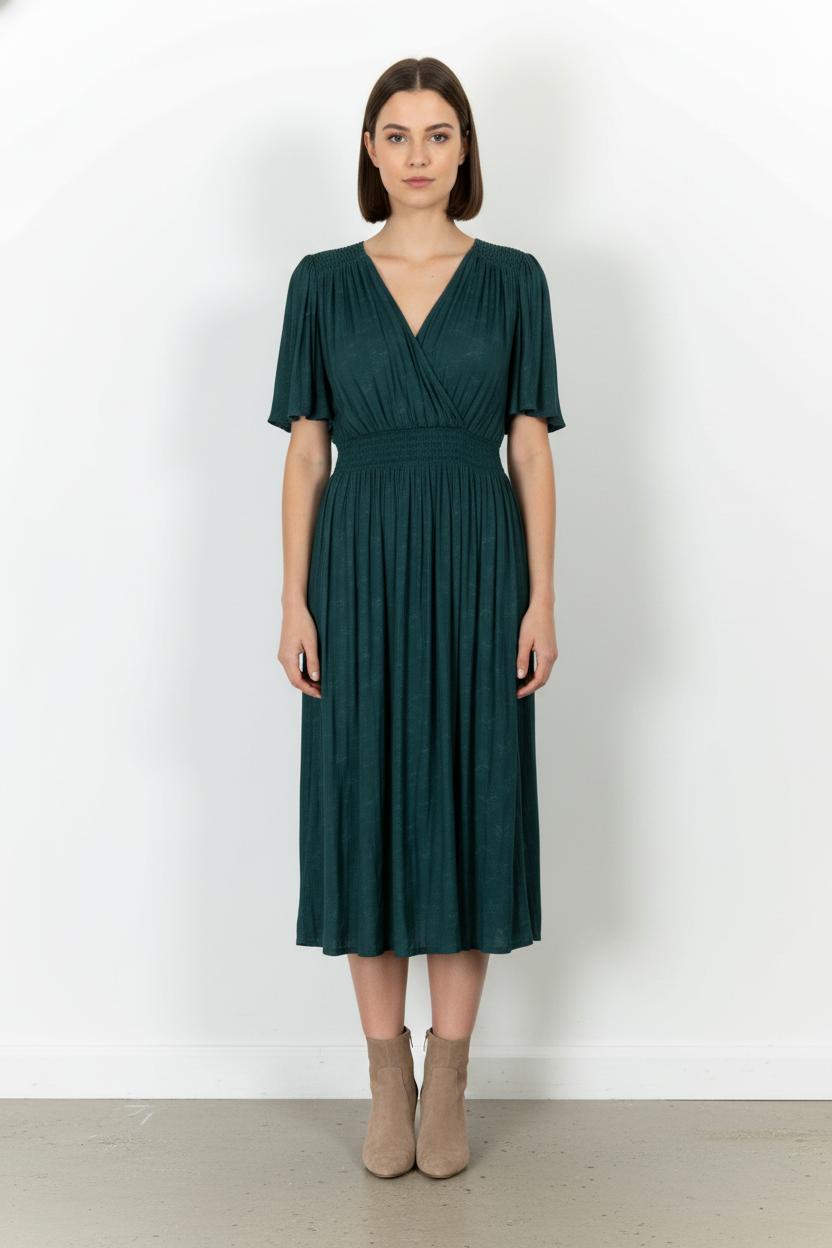 Robe Longue Verte - Taille M/38 de la marque Sessùn | PARAD44734 - Vendu par Paradigme - Image 1