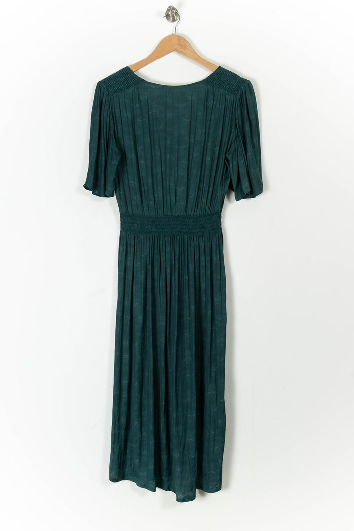 Robe Longue Verte - Taille M/38 de la marque Sessùn | PARAD44734 - Vendu par Paradigme - Image 2