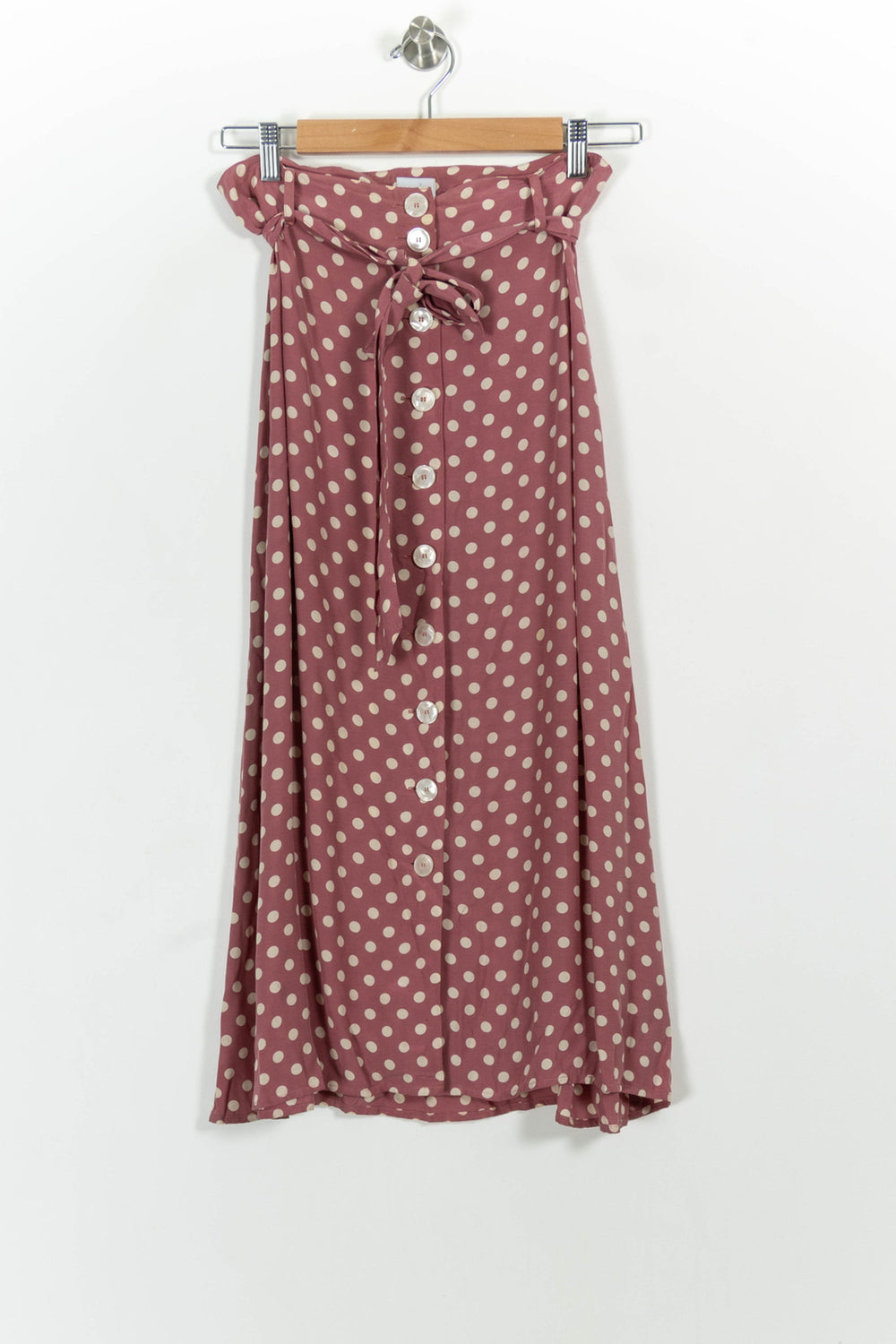 Jupe Midi Rose et Blanche - Taille M/38 de la marque Petite Mendigote | PARAD44736 - Vendu par Paradigme - Image 2