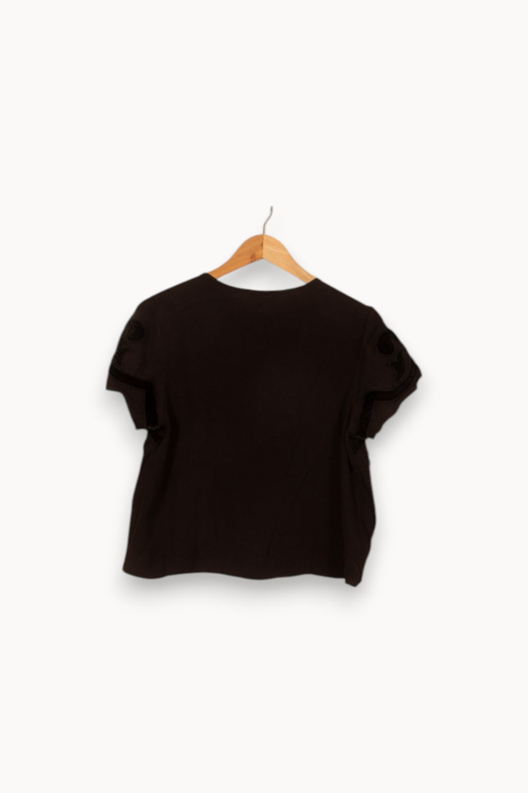 Tee-shirt Noir - Taille M/38 de la marque Derhy | PARAD44745 - Vendu par Paradigme - Image 4