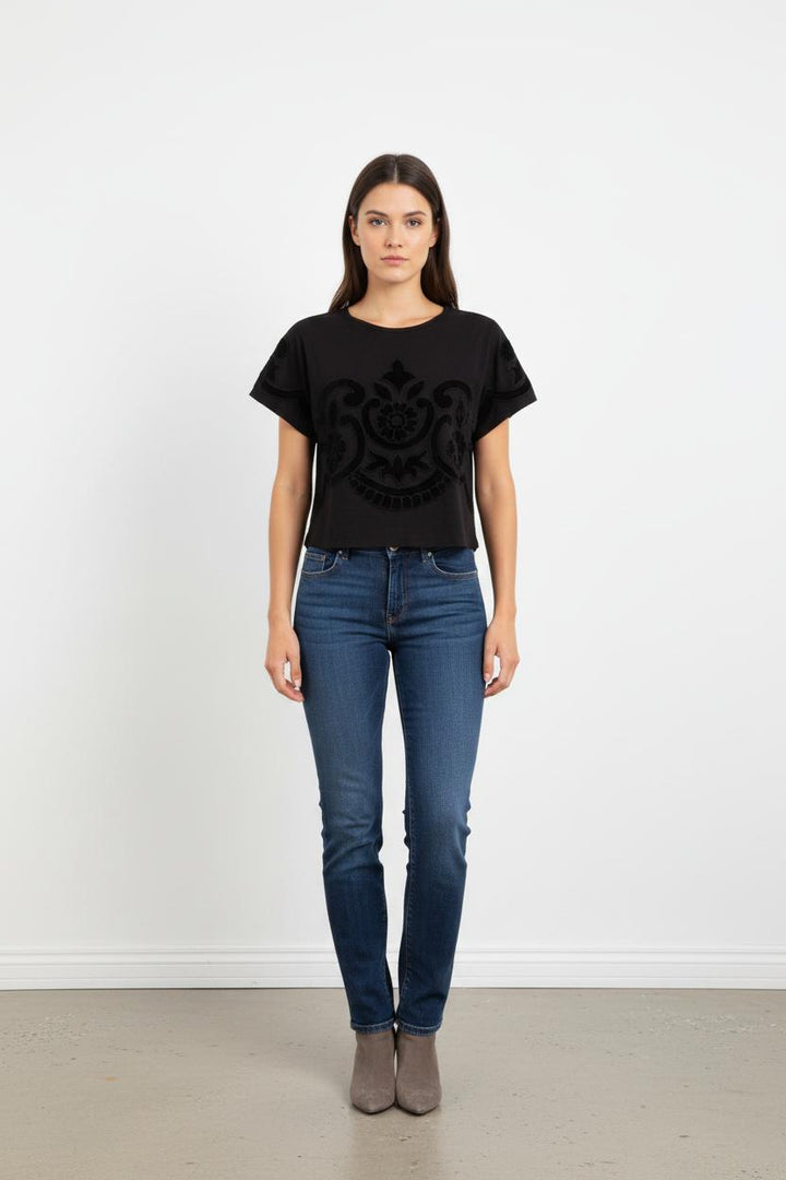 Tee-shirt Noir - Taille M/38
