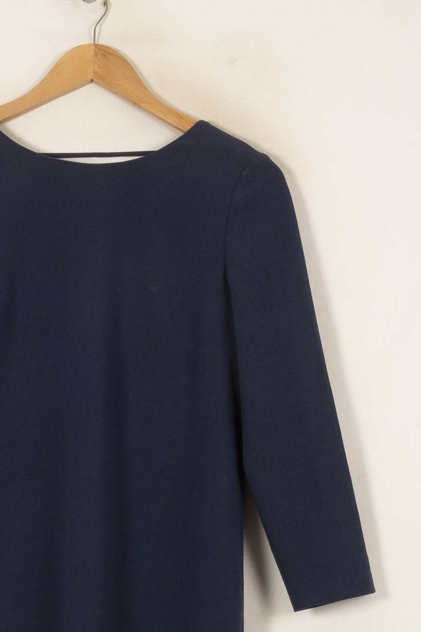 Robe Droite Bleue - Taille S/36 de la marque ba&sh | PARAD44748 - Vendu par Paradigme - Image 3