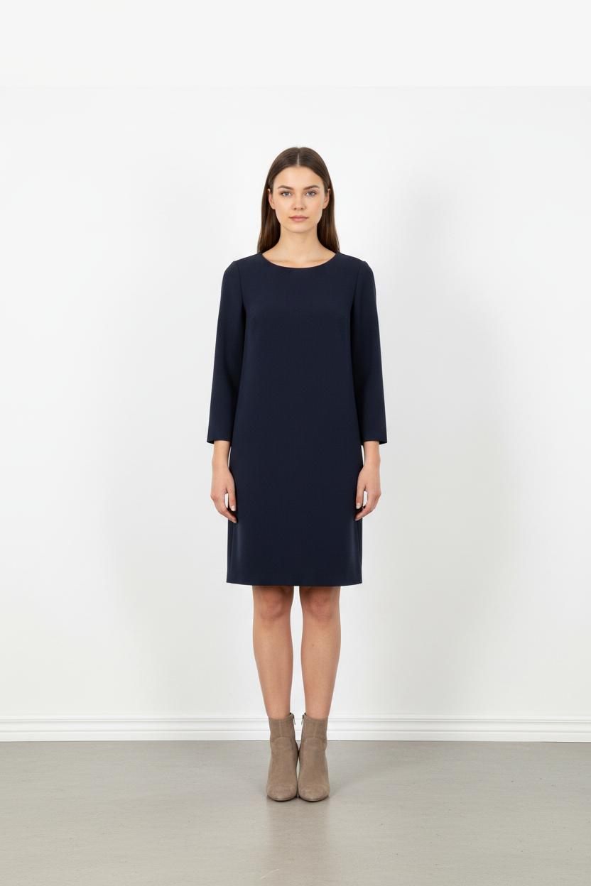 Robe Droite Bleue - Taille S/36