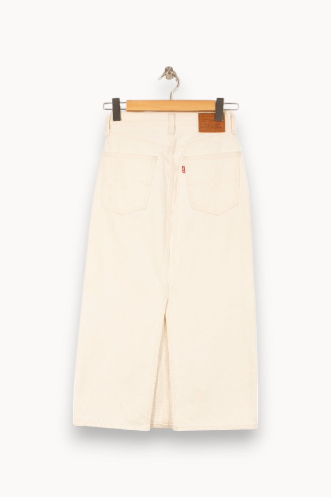 Jupe Longue Blanche - Taille XS/34 de la marque Levi's | PARAD44753 - Vendu par Paradigme - Image 4