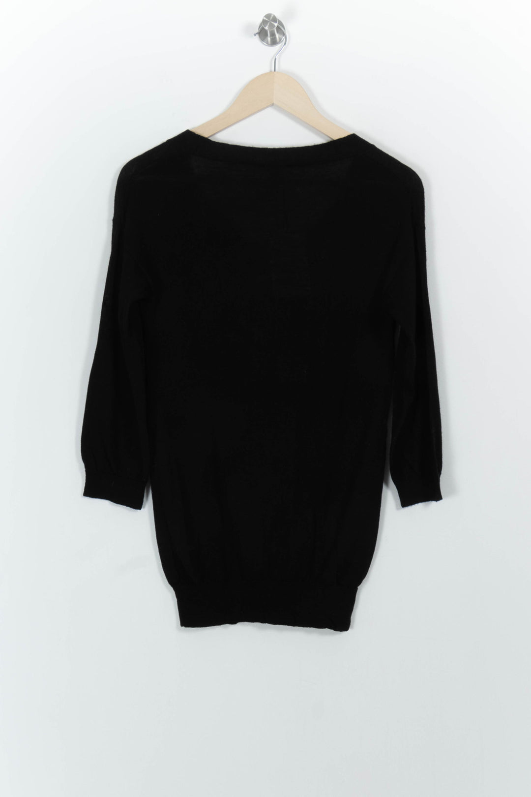 Blouse Noire - Taille S/36 de la marque Tara Jarmon | PARAD44759 - Vendu par Paradigme - Image 4
