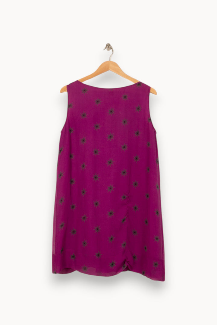 Robe Sans Manches Violette - Taille L/40 de la marque IRO | PARAD44773 - Vendu par Paradigme - Image 4