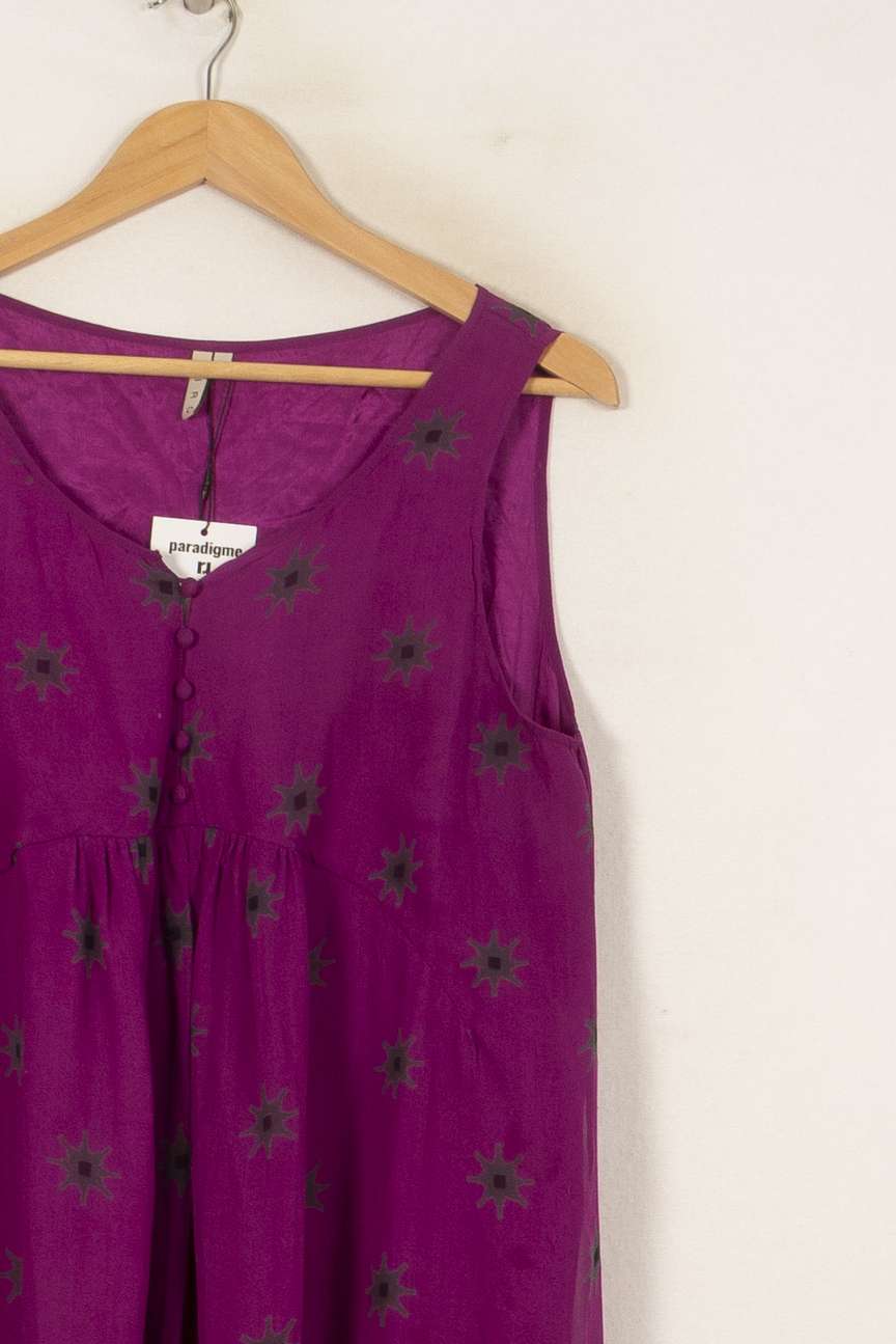 Robe Sans Manches Violette - Taille L/40 de la marque IRO | PARAD44773 - Vendu par Paradigme - Image 3