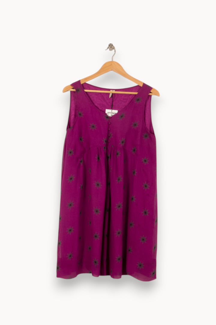 Robe Sans Manches Violette - Taille L/40 de la marque IRO | PARAD44773 - Vendu par Paradigme - Image 2