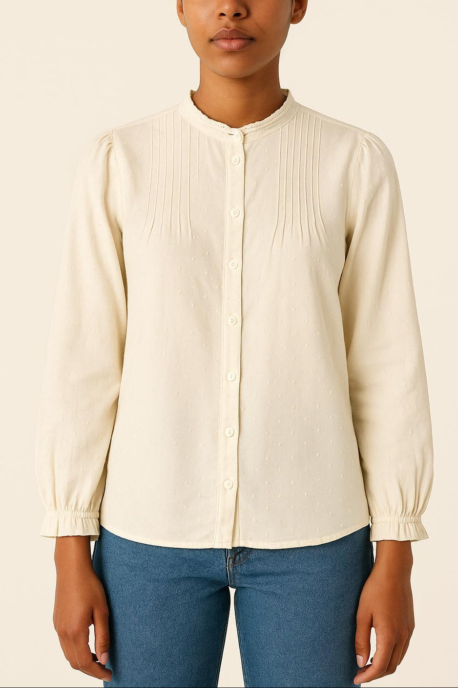 Blouse Blanche - Taille XS/34 de la marque Des petits hauts | PARAD44775 - Vendu par Paradigme - Image 1