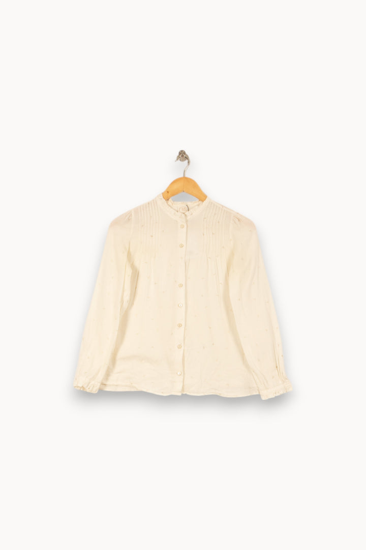 Blouse Blanche - Taille XS/34 de la marque Des petits hauts | PARAD44775 - Vendu par Paradigme - Image 2