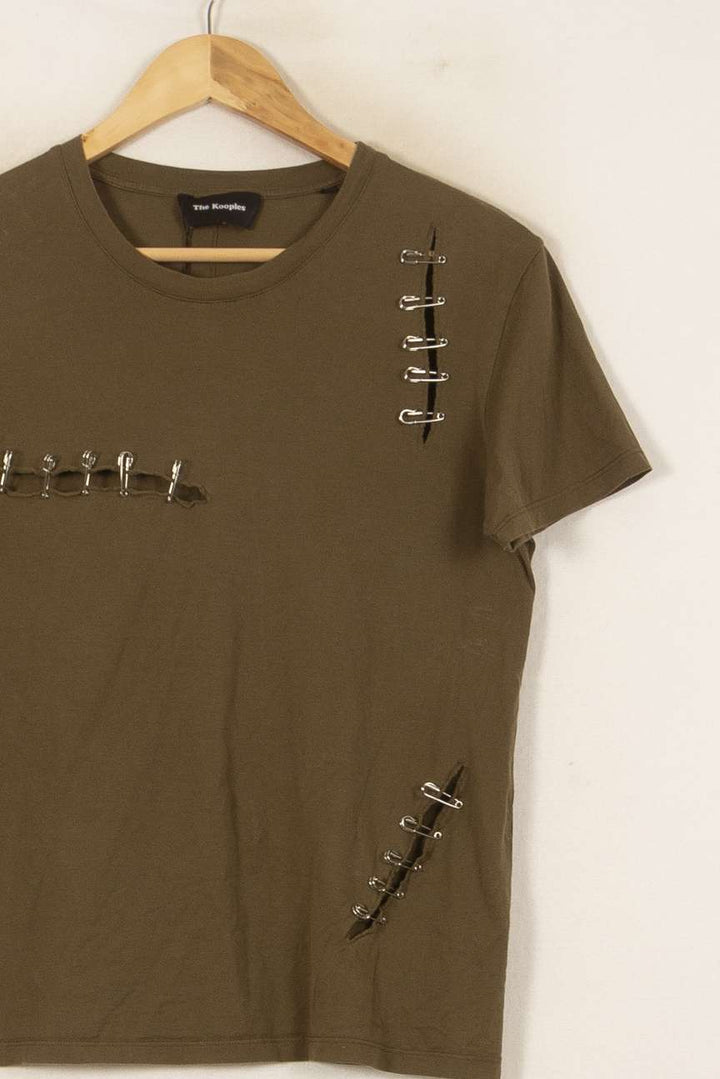 Tee-shirt Vert - Taille M/38 de la marque The Kooples | PARAD44779 - Vendu par Paradigme - Image 3