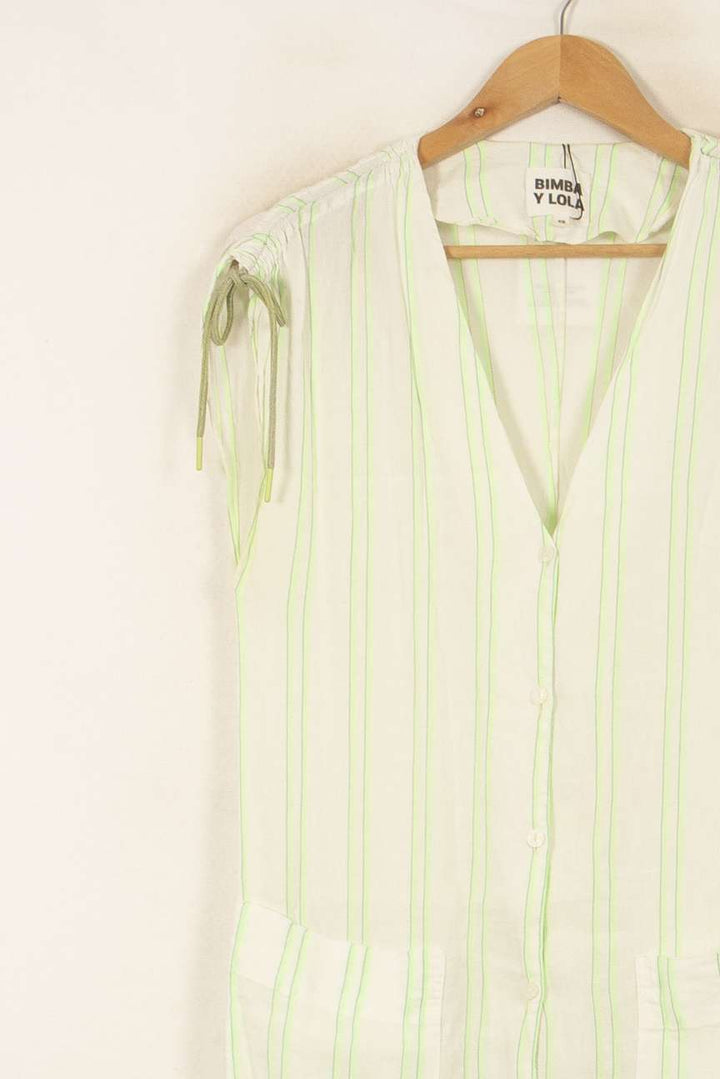 Combinaison blanche et verte - Taille S/36 de la marque Bimba y Lola | PARAD44780 - Vendu par Paradigme - Image 3