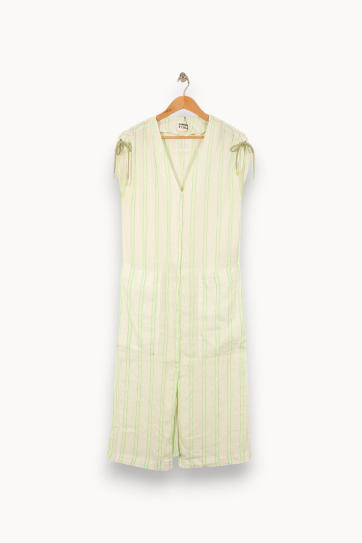 Combinaison blanche et verte - Taille S/36 de la marque Bimba y Lola | PARAD44780 - Vendu par Paradigme - Image 2