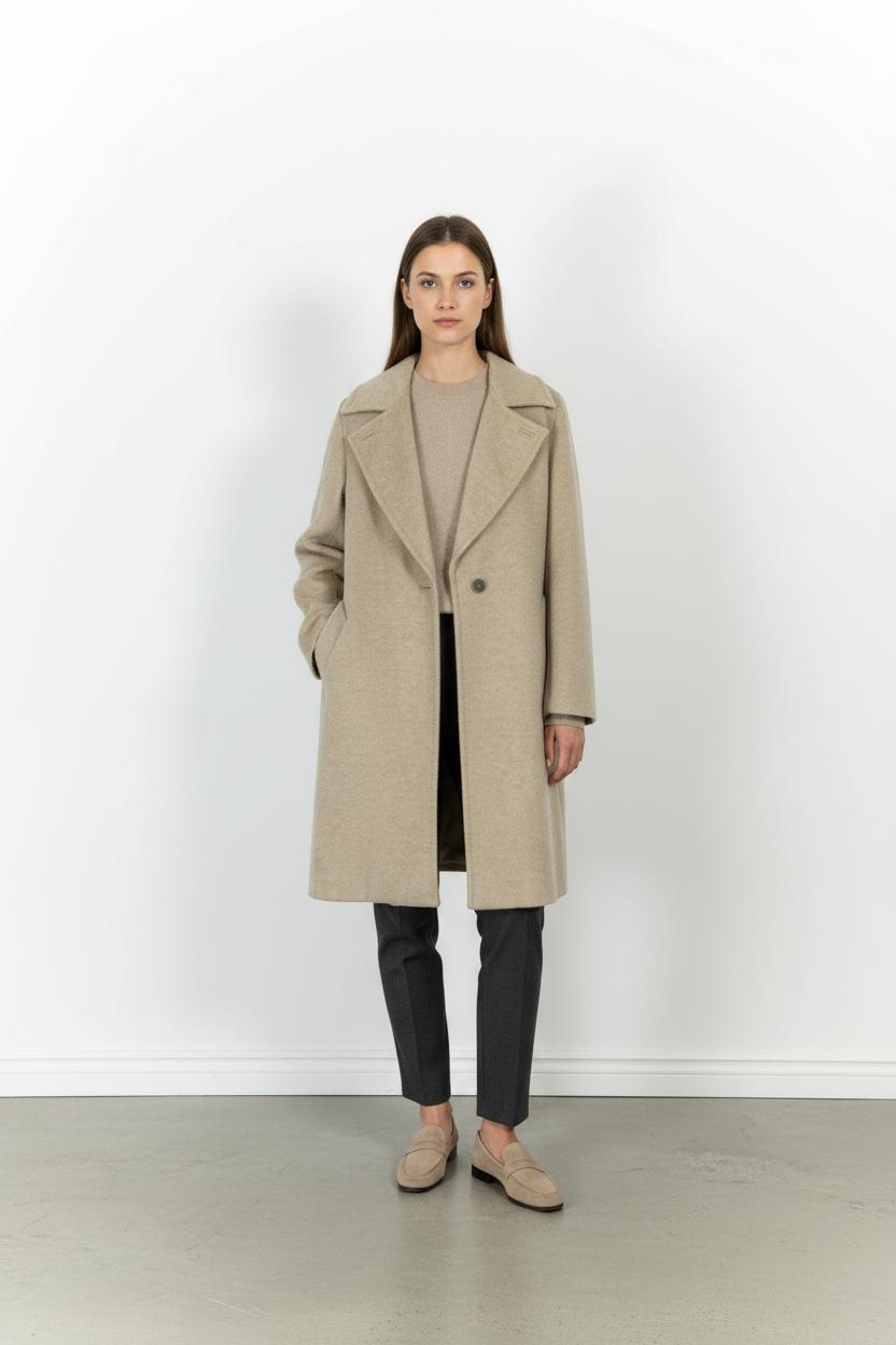 Manteau Beige - Taille XXXL/46 de la marque Marina Rinaldi | PARAD44784 - Vendu par Paradigme - Image 1
