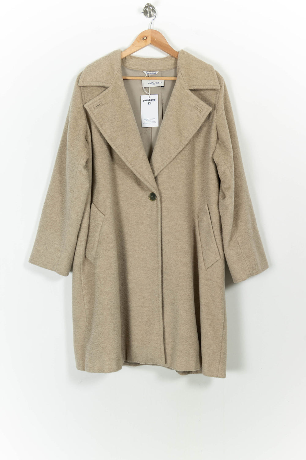 Manteau Beige - Taille XXXL/46 de la marque Marina Rinaldi | PARAD44784 - Vendu par Paradigme - Image 2