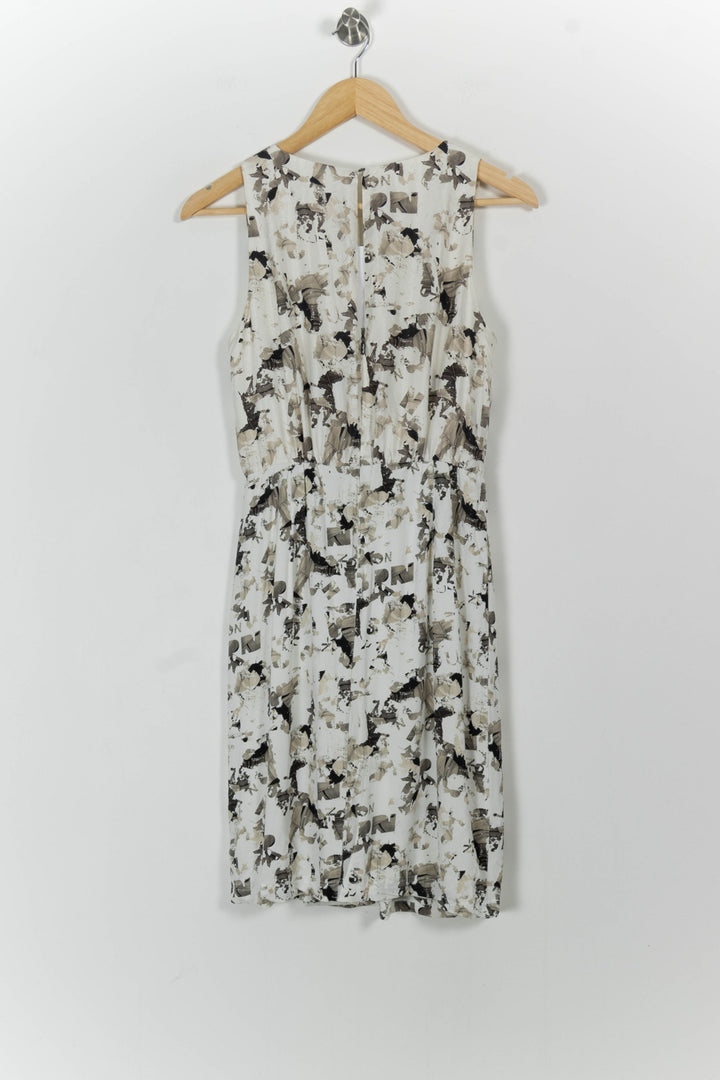 Robe Sans Manches Blanche et Noire - Taille S/36 de la marque Max Mara | PARAD44785 - Vendu par Paradigme - Image 4