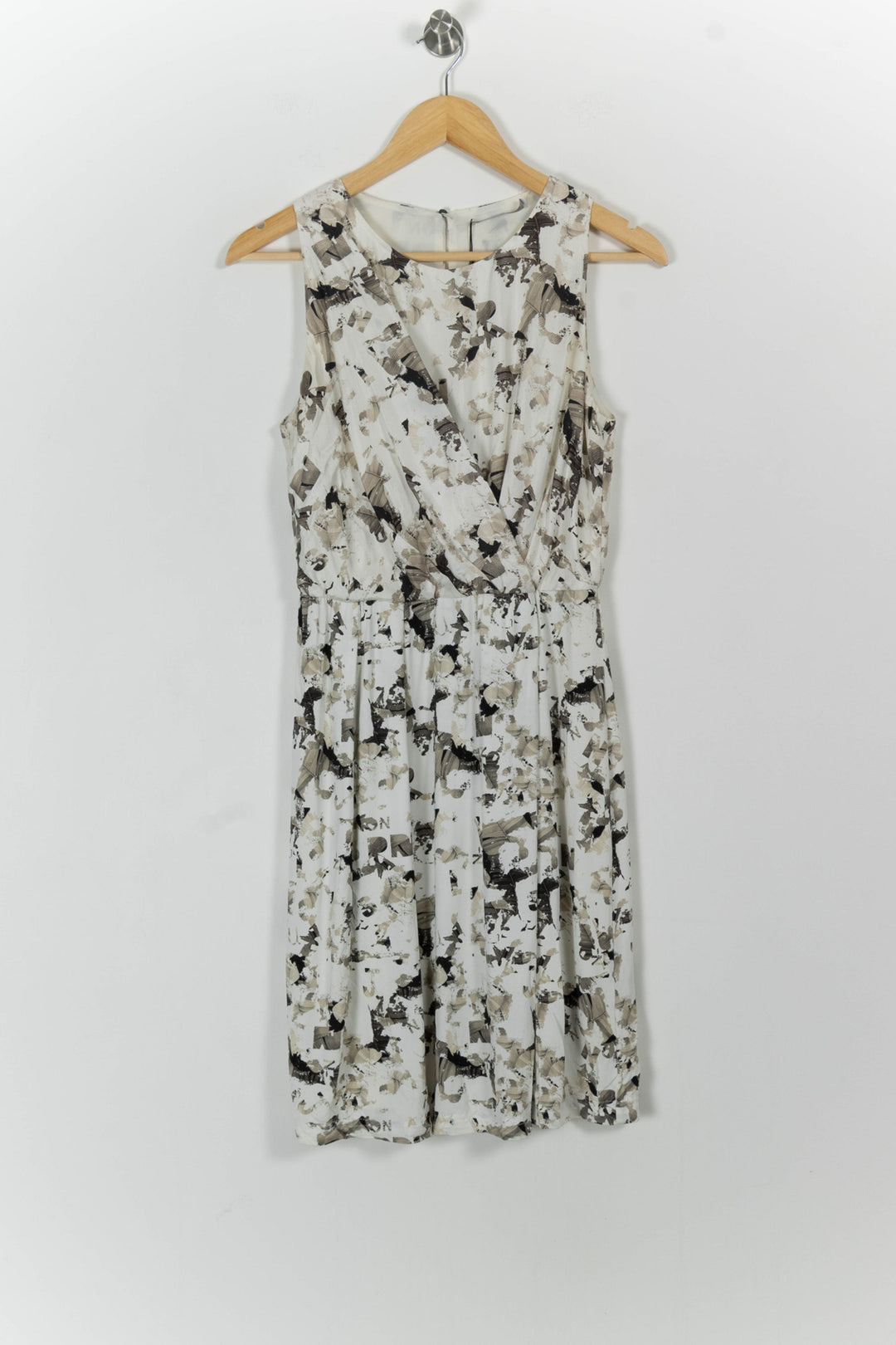 Robe Sans Manches Blanche et Noire - Taille S/36 de la marque Max Mara | PARAD44785 - Vendu par Paradigme - Image 2