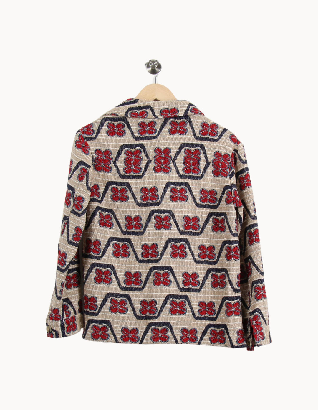 Veste Beige Rouge et Bleu - Taille S/36 de la marque Pablo | PARAD44798 - Vendu par Paradigme - Image 4