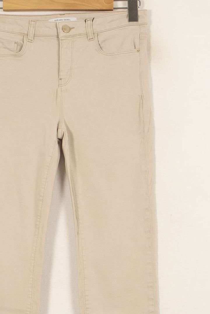 Jean Beige - Taille S/36 de la marque Gerard Darel | PARAD44804 - Vendu par Paradigme - Image 3