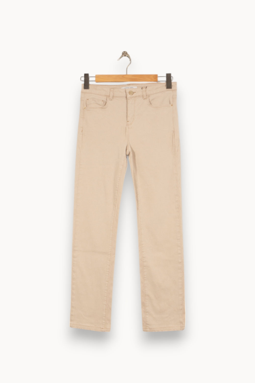 Jean Beige - Taille S/36 de la marque Gerard Darel | PARAD44804 - Vendu par Paradigme - Image 2