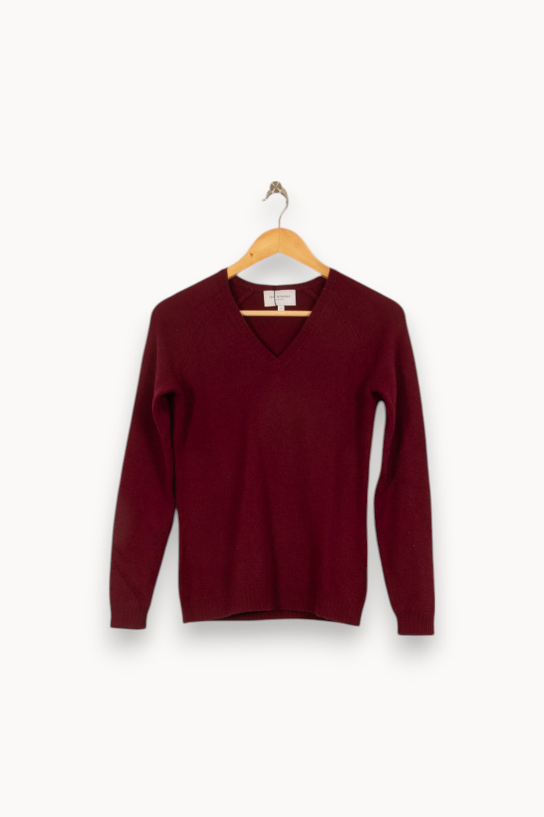 Pull Bordeaux - Taille S/36 de la marque Eric Bompard | PARAD44811 - Vendu par Paradigme - Image 2