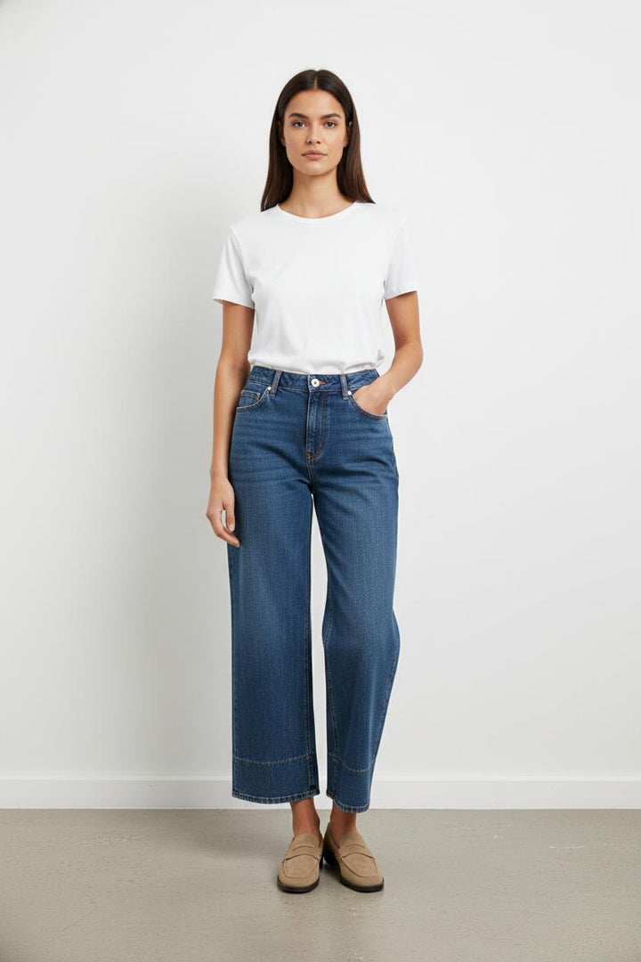 Jean Large Bleu - Taille XS/34