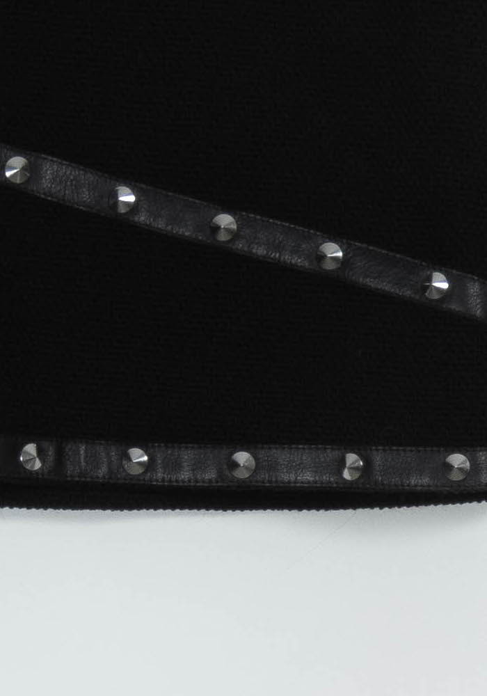 Jupe Courte Noire - Taille S/36 de la marque The Kooples | PARAD44815 - Vendu par Paradigme - Image 3