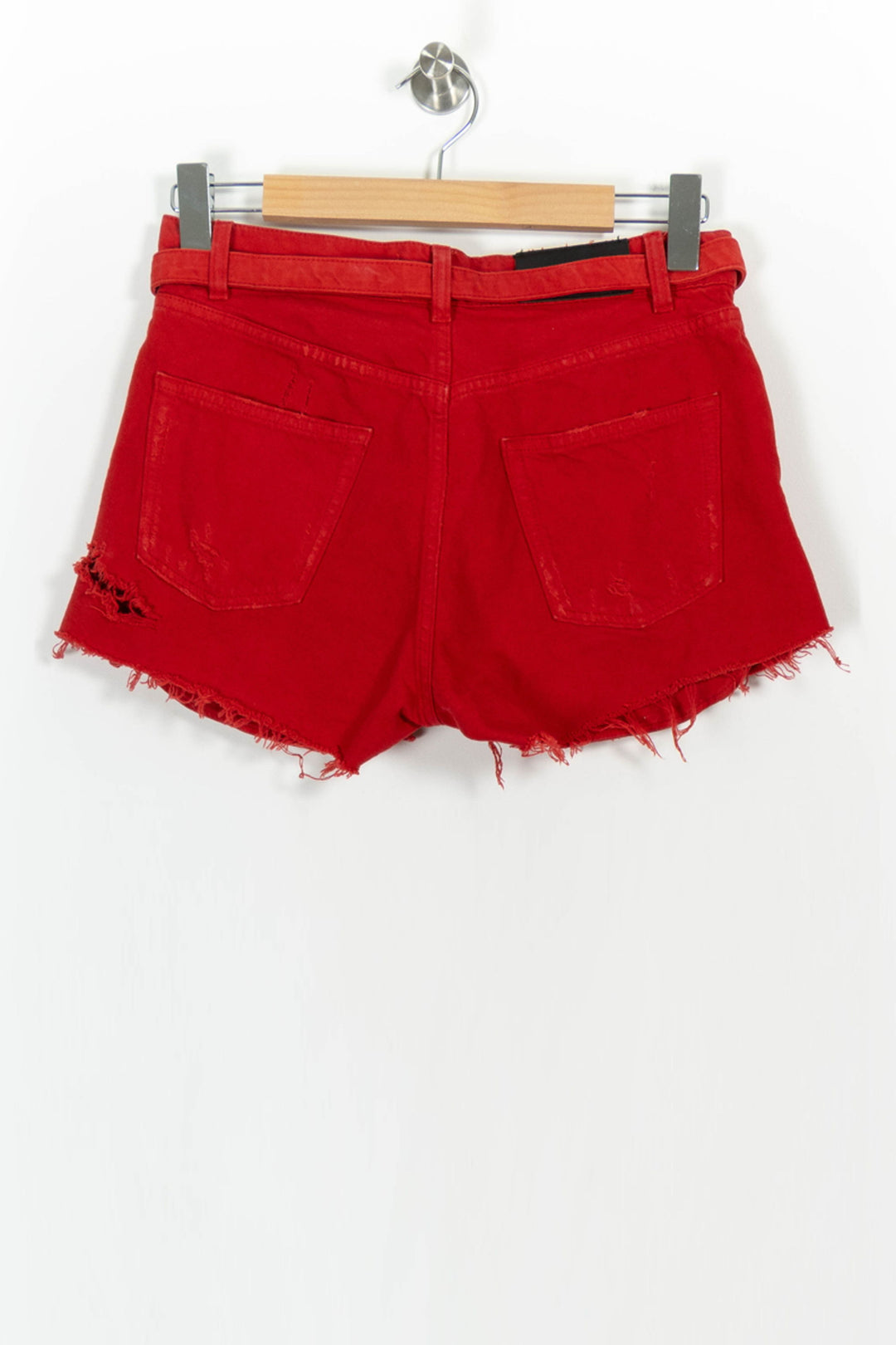 Short Rouge - Taille S/36 de la marque The Kooples | PARAD44816 - Vendu par Paradigme - Image 4