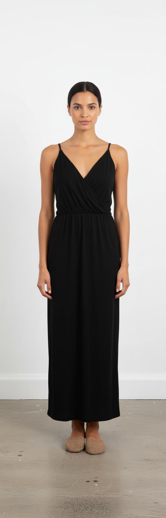 Robe Longue Noire - Taille S/36