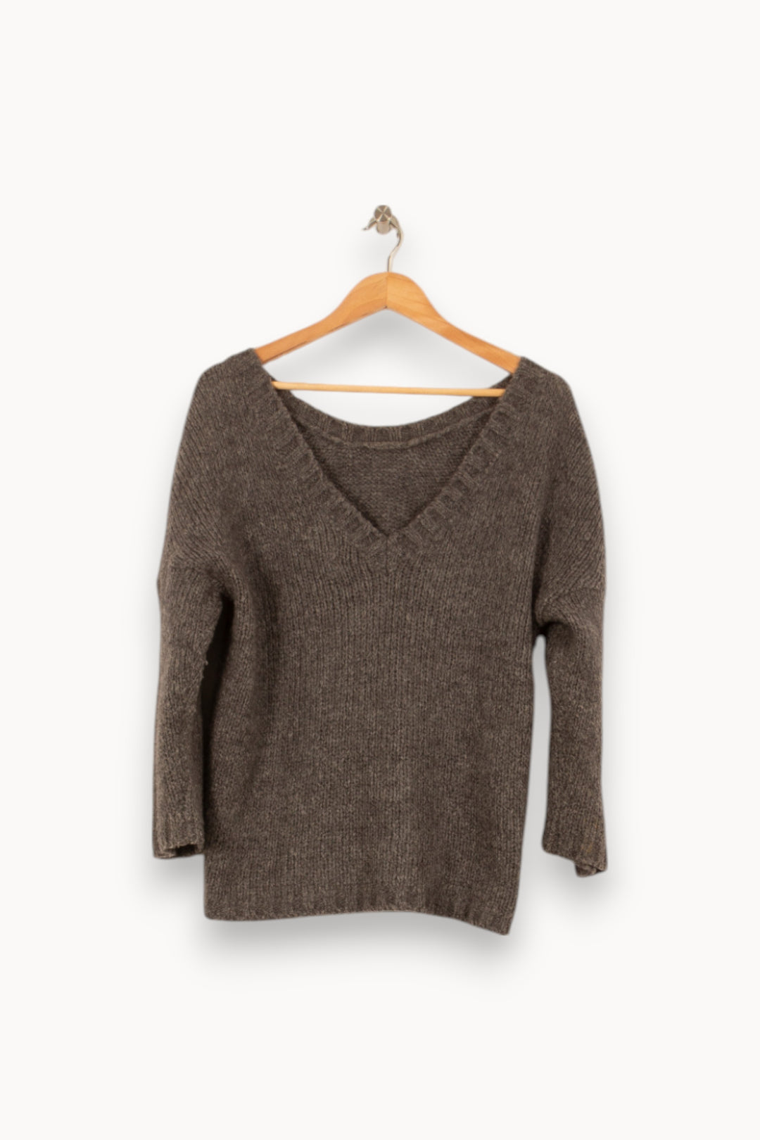Pull Gris - Taille S/36 de la marque ba&sh | PARAD44823 - Vendu par Paradigme - Image 4