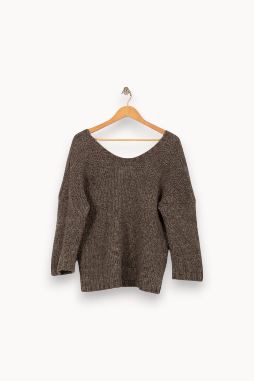 Pull Gris - Taille S/36 de la marque ba&sh | PARAD44823 - Vendu par Paradigme - Image 2
