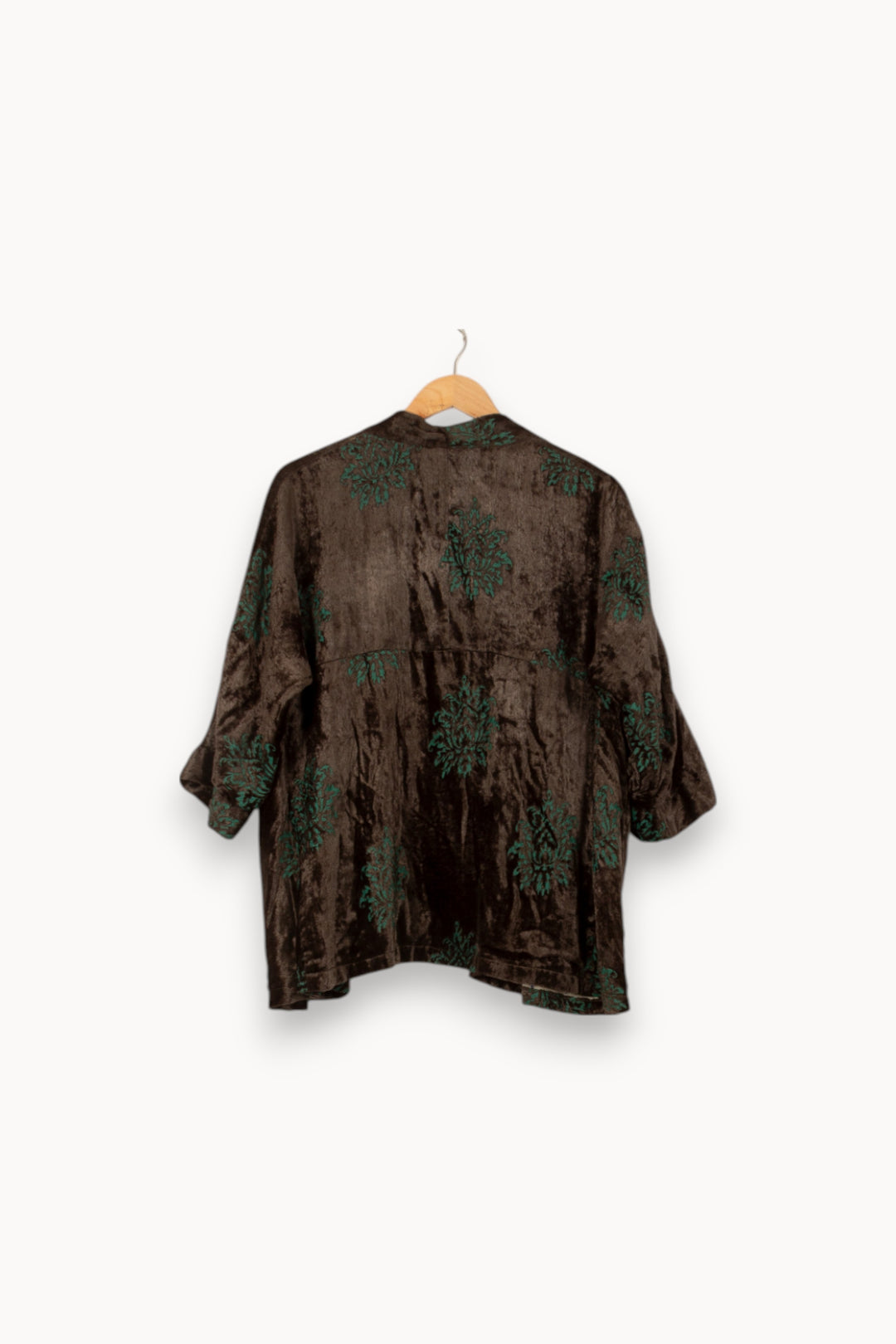 Kimono Vert et Marron - Taille M/38 de la marque Bellerose | PARAD44834 - Vendu par Paradigme - Image 4