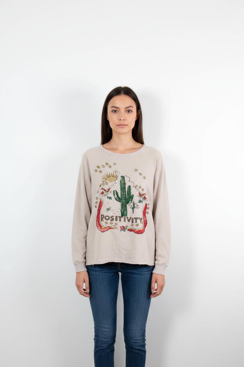 Sweat Beige - Taille S/36