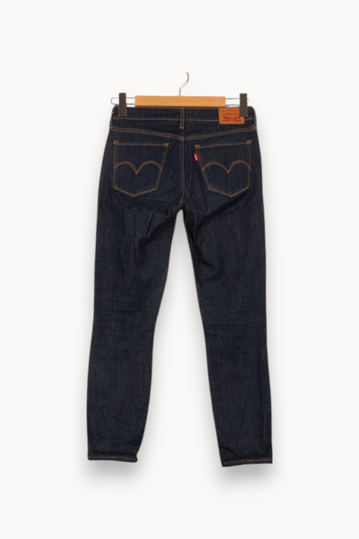 Jean Skinny Bleu - Taille S/36 de la marque Levi's | PARAD44843 - Vendu par Paradigme - Image 4