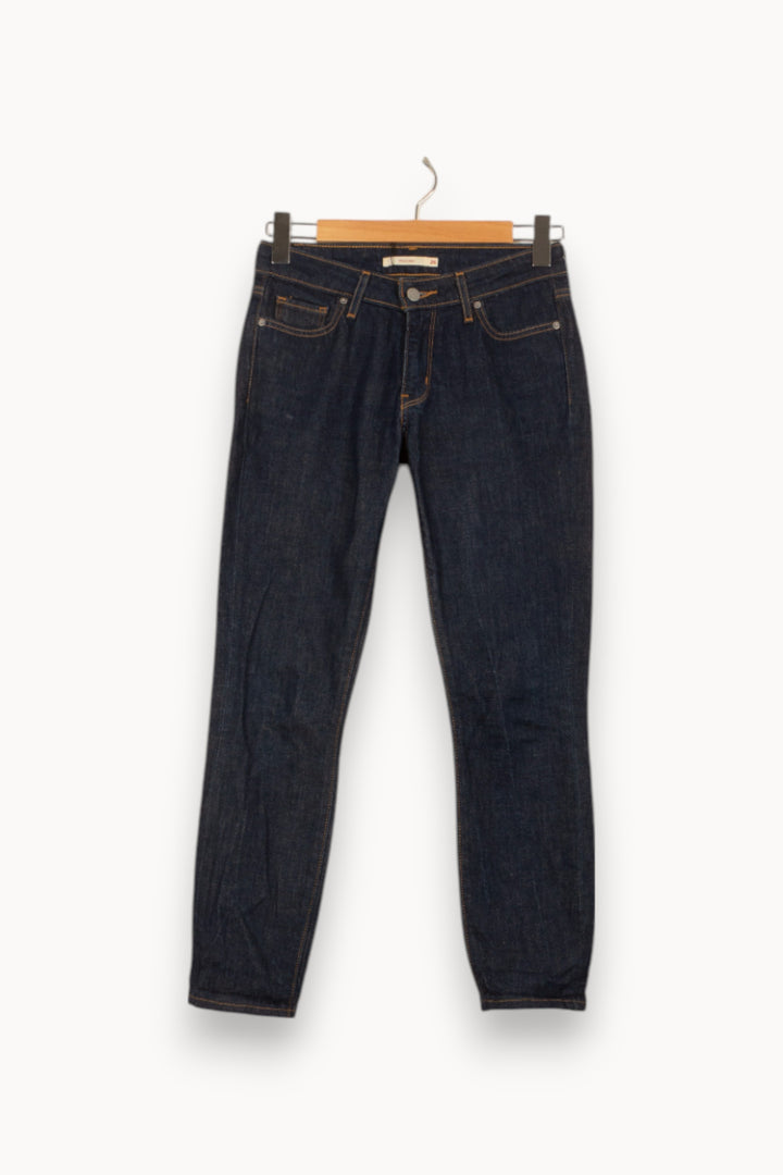 Jean Skinny Bleu - Taille S/36 de la marque Levi's | PARAD44843 - Vendu par Paradigme - Image 2