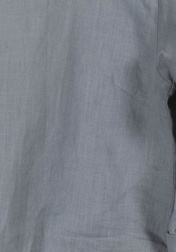 Blouse Grise - Taille S/36 de la marque Agnès b. | PARAD44846 - Vendu par Paradigme - Image 3