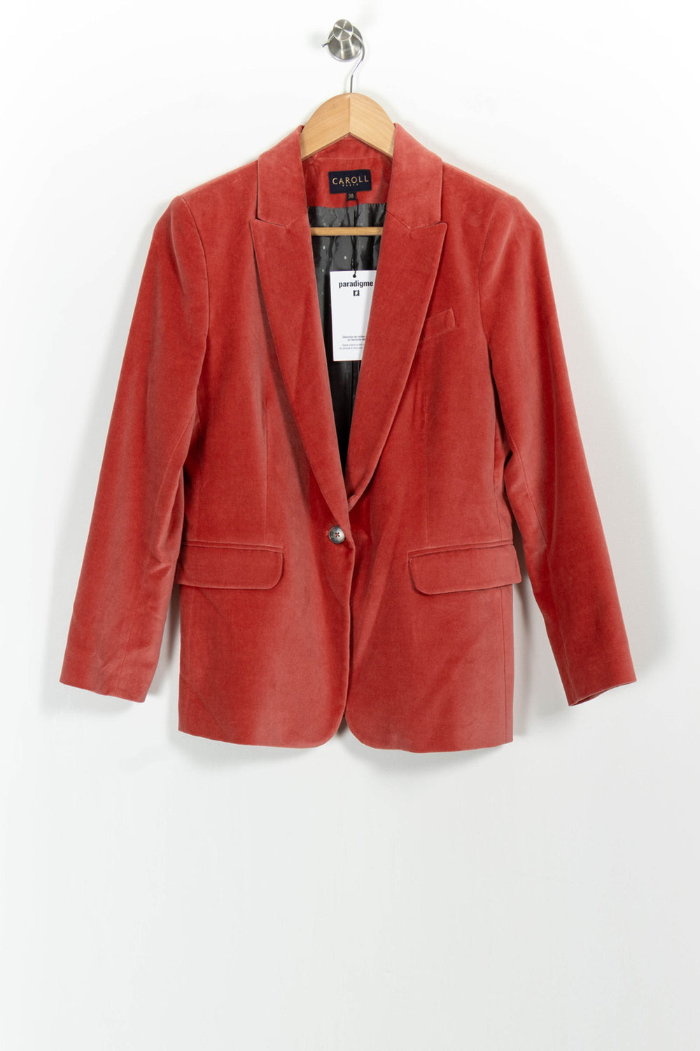Blazer Rose - Taille M/38 de la marque Caroll | PARAD44853 - Vendu par Paradigme - Image 2