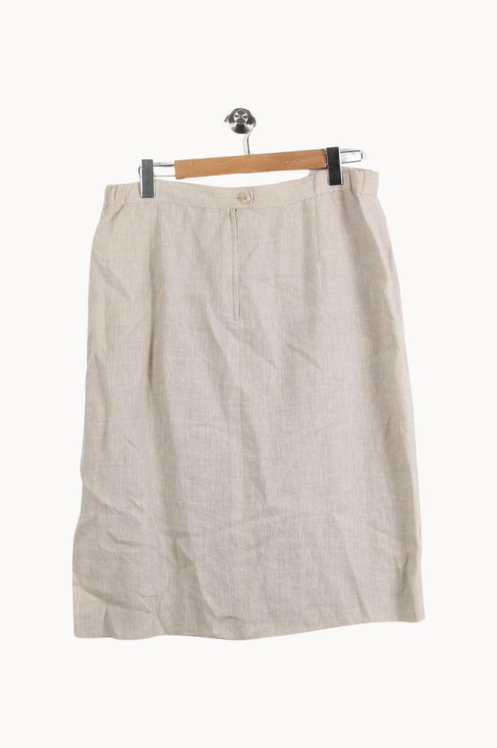 Jupe Droite Beige - Taille XXXL/46 de la marque Marina Rinaldi | PARAD44858 - Vendu par Paradigme - Image 4