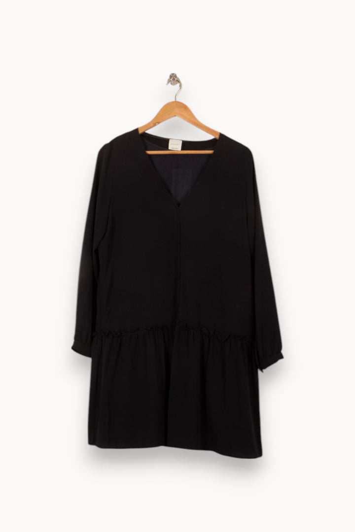 Robe Noire - Taille L/40 de la marque Petite Mendigote | PARAD44873 - Vendu par Paradigme - Image 2