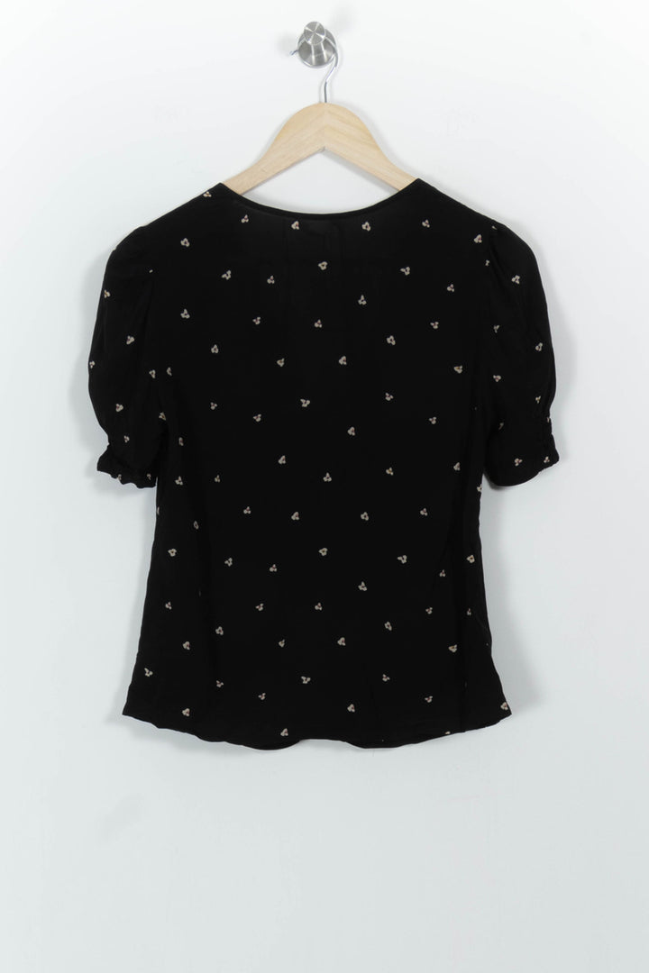 Blouse Noire et Blanche - Taille M/38 de la marque Sessùn | PARAD44876 - Vendu par Paradigme - Image 4