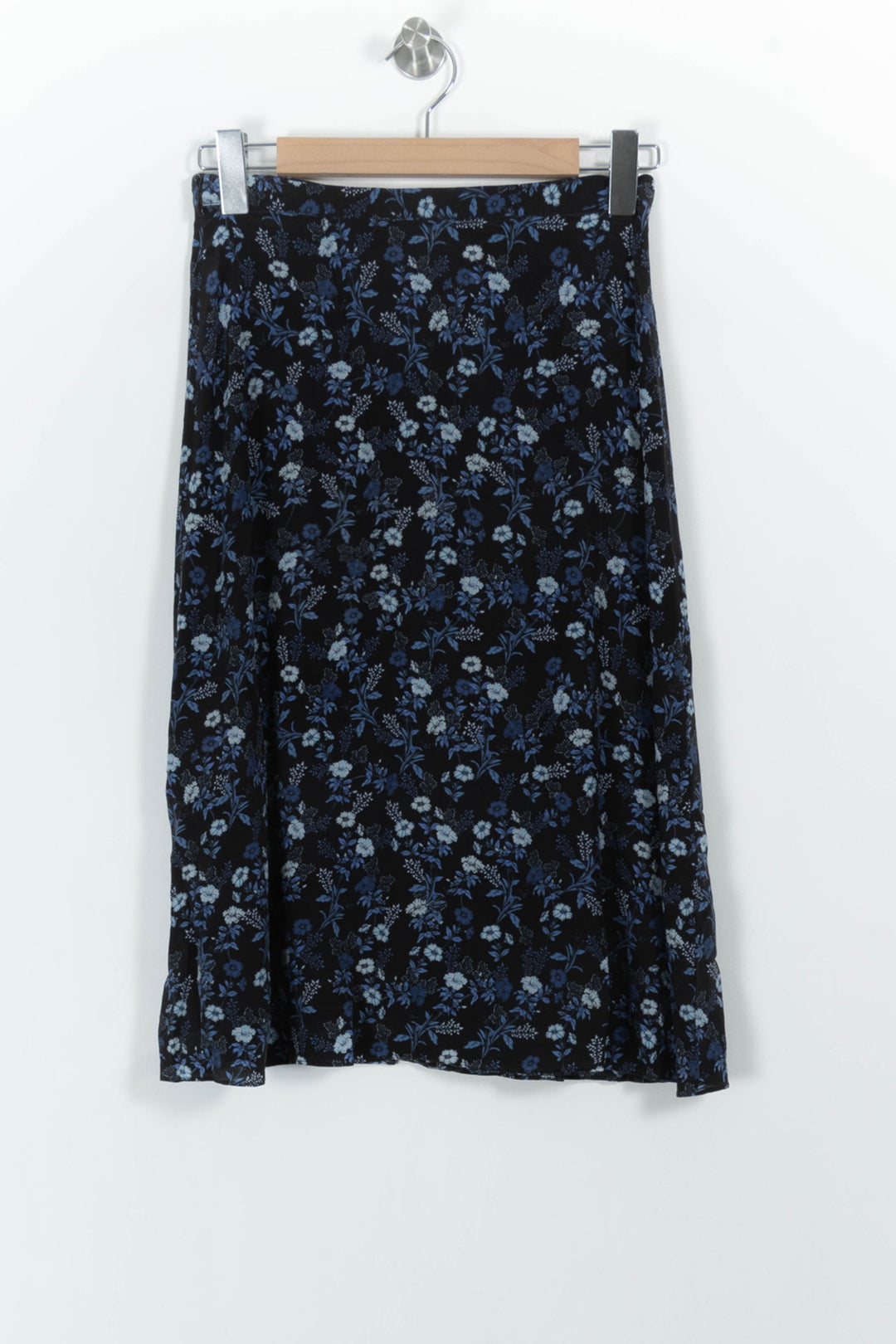Jupe Midi Bleue et Noire - Taille M/38 de la marque The Kooples | PARAD44878 - Vendu par Paradigme - Image 4