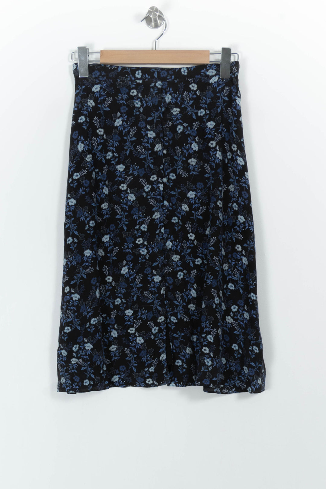 Jupe Midi Bleue et Noire - Taille M/38 de la marque The Kooples | PARAD44878 - Vendu par Paradigme - Image 2