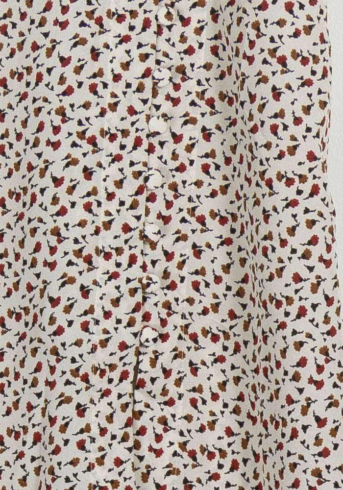 Jupe Midi Blanche et Rouge - Taille S/36 de la marque ZAPA | PARAD44879 - Vendu par Paradigme - Image 3
