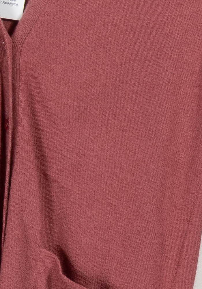 Cardigan Rose - Taille S/36 de la marque Eric Bompard | PARAD44886 - Vendu par Paradigme - Image 3