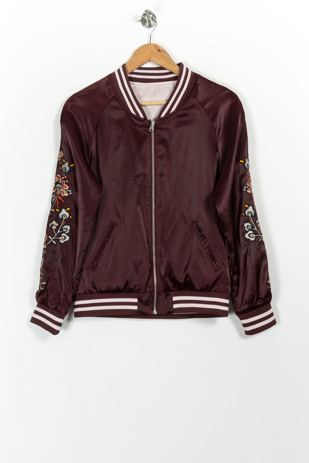Blouson Violet - Taille S/36 de la marque IKKS | PARAD44889 - Vendu par Paradigme - Image 2