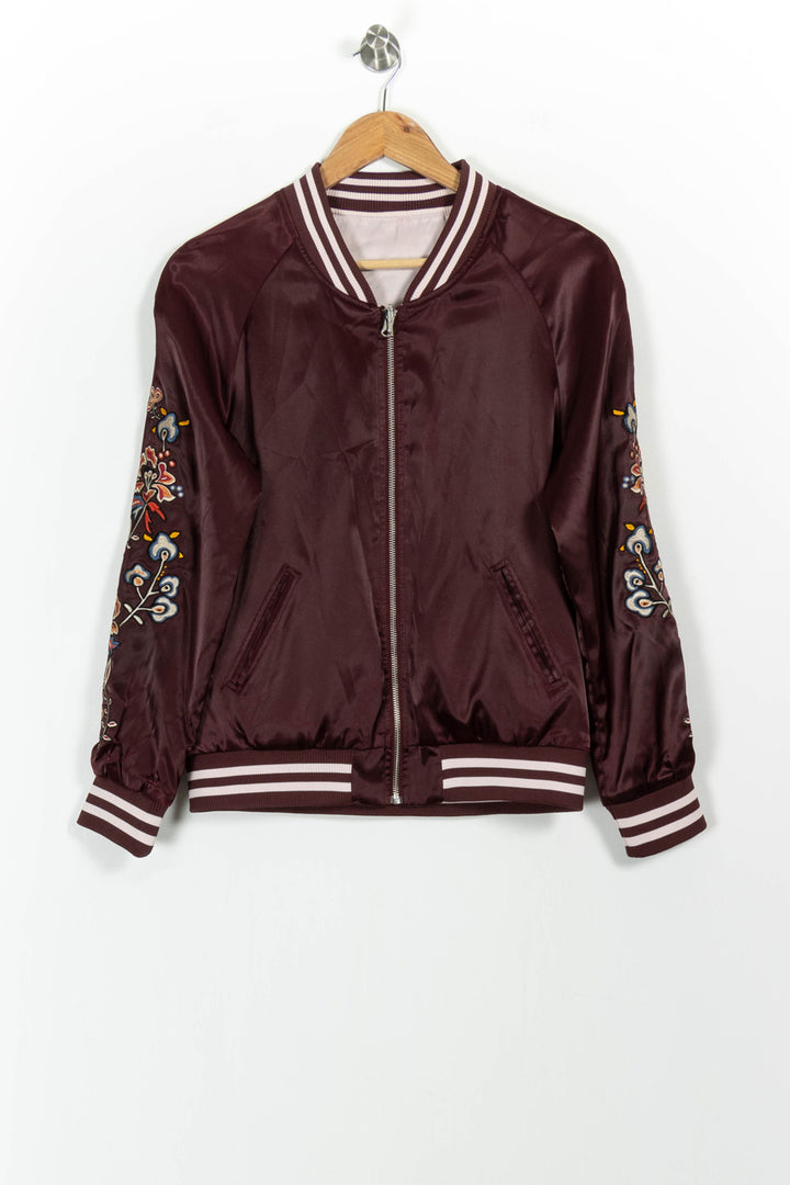 Blouson Violet - Taille S/36 de la marque IKKS | PARAD44889 - Vendu par Paradigme - Image 2