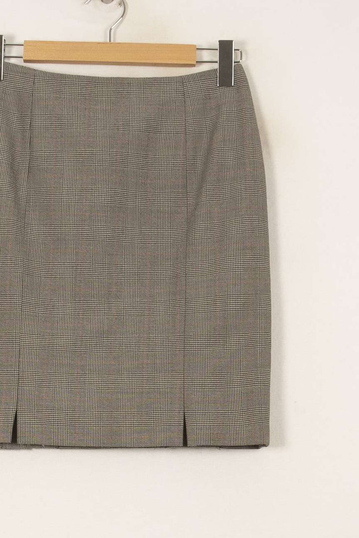 Jupe Droite Grise - Taille S/36 de la marque Galeries Lafayette | PARAD44908 - Vendu par Paradigme - Image 3