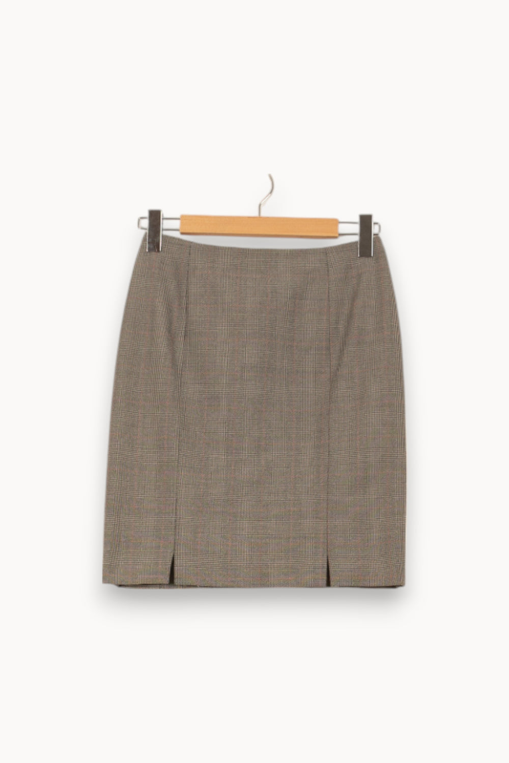 Jupe Droite Grise - Taille S/36 de la marque Galeries Lafayette | PARAD44908 - Vendu par Paradigme - Image 2