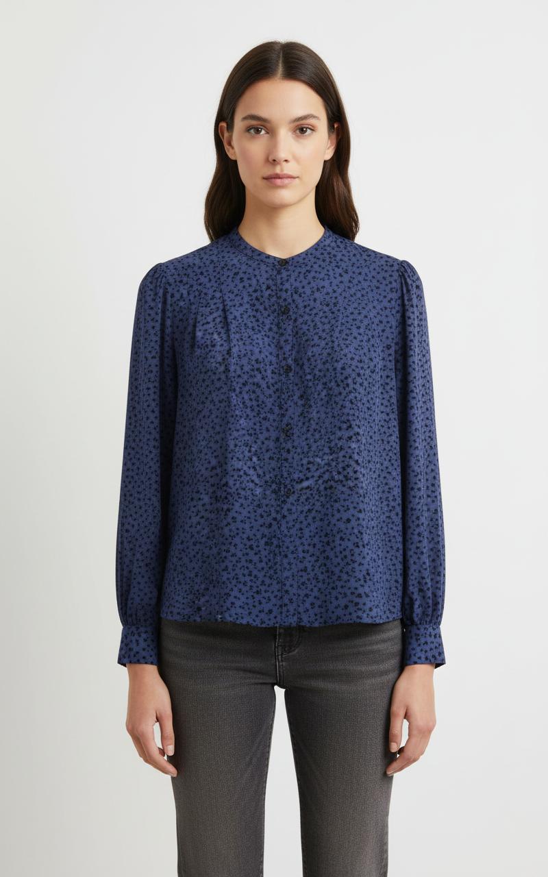 Blouse Bleue - Taille L/40